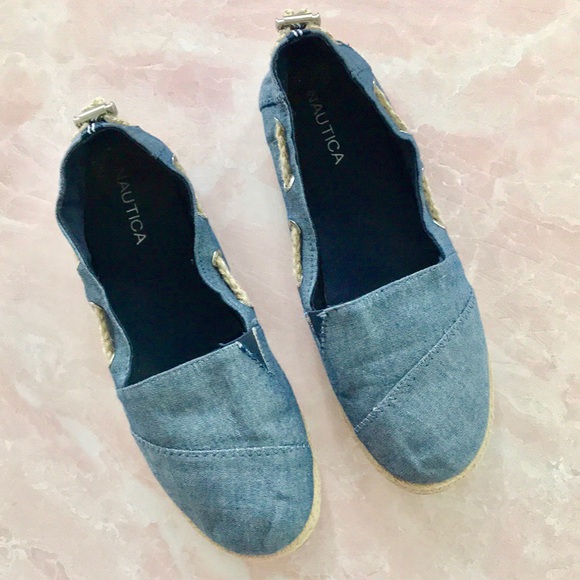 nautica rudder espadrille flats